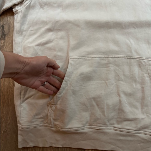 Buck Mason Hoodie Sweatshirt Short Sleeve Brushed Loopback Terry Large - Picture 13 of 16